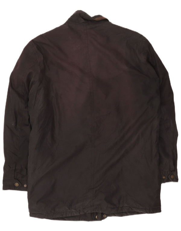 Marks & Spencer Mens Blue Harbour Windbreaker Coat UK 38 Medium Black