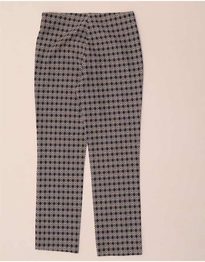 Pantaloni casual da donna ZARA medi W28 L28 multicolore geometrico