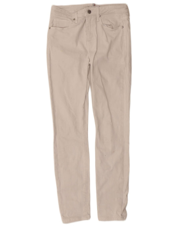 Tommy Hilfiger Womens Skinny Jeans W28 L27 White Cotton