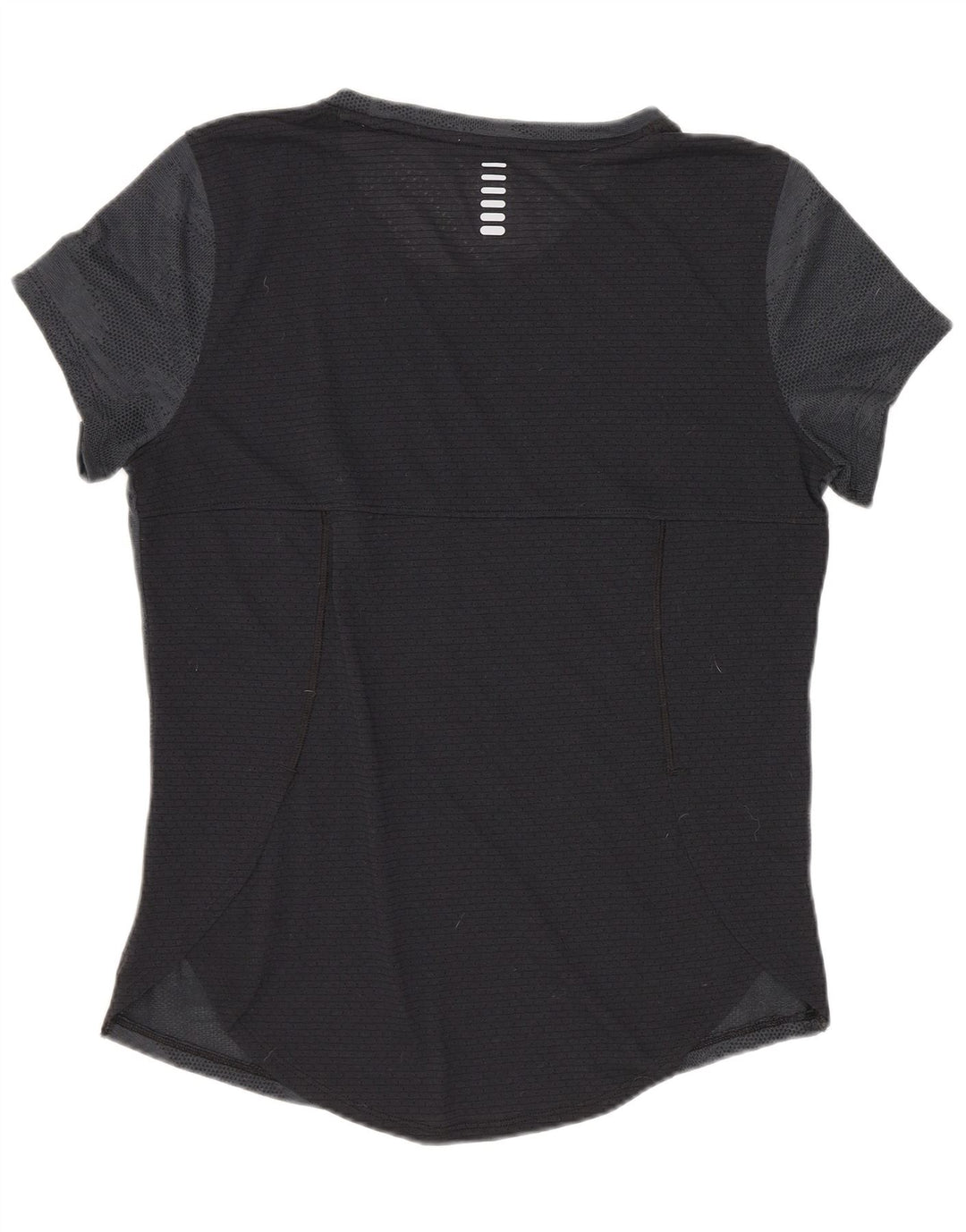 UNDER ARMOUR Dame T-Shirt Top UK 10 Lille Grå