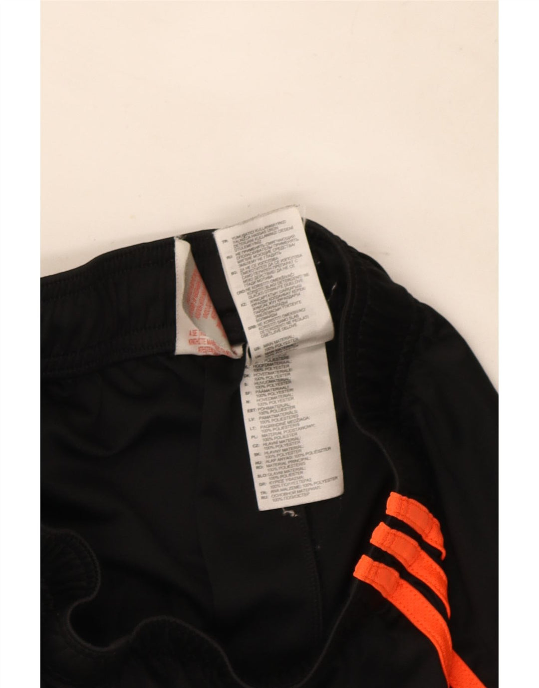 Adidas Boys Sport Shorts 13-14 Years Black Polyester