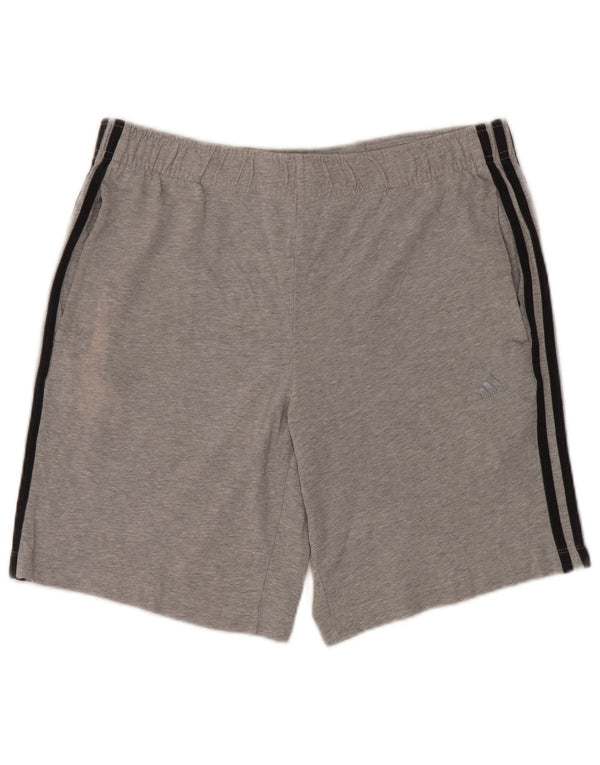 Adidas Mens Clima 365 Sport Shorts Pequeño Gris Algodón