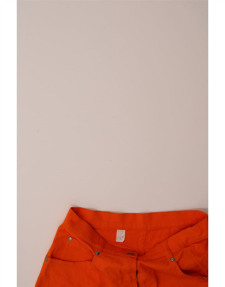 VINTAGE Womens Mini Skirt EU 40 Medium W28  Orange Vintage Vintage and Second-Hand Vintage from Messina Hembry 