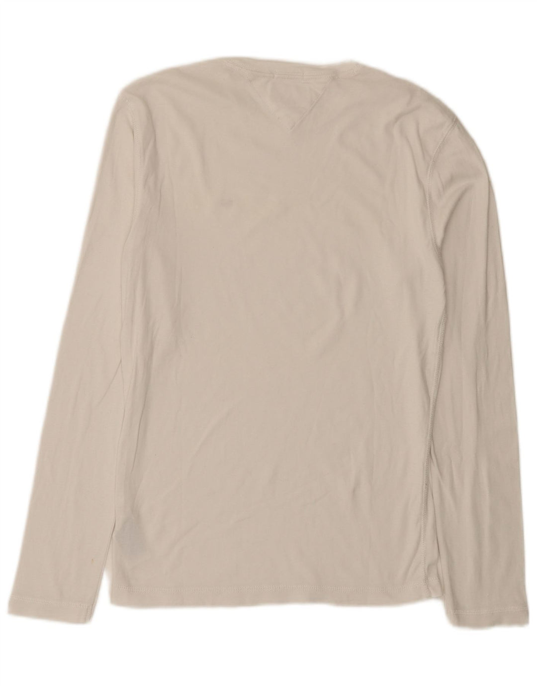 Tommy Hilfiger Herre Slim Fit Top Langærmet Medium Hvid Bomuld