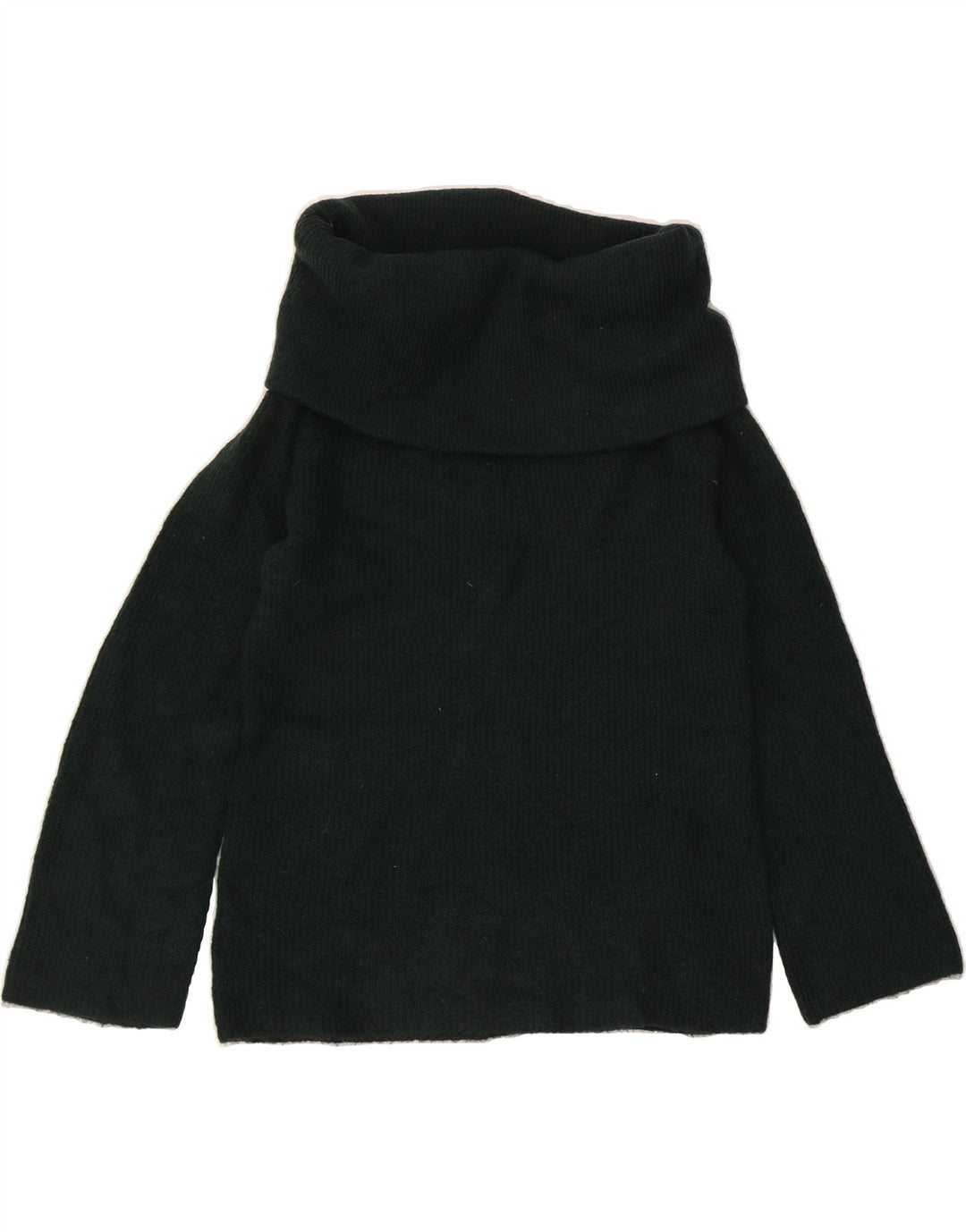 H&M Womens Roll Neck Jumper Sweater UK 10 Small Green Polyester Vintage H&M and Second-Hand H&M from Messina Hembry 