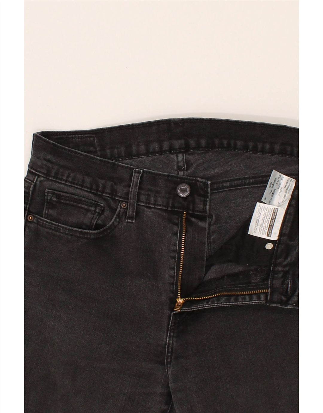 LEVI'S Womens Slim Jeans W28 L25 Grey Vintage Levi's and Second-Hand Levi's from Messina Hembry 
