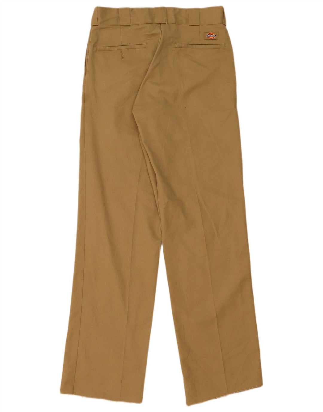 Dickies Mens Straight Chino Trousers W30 L32 Brown Polyester
