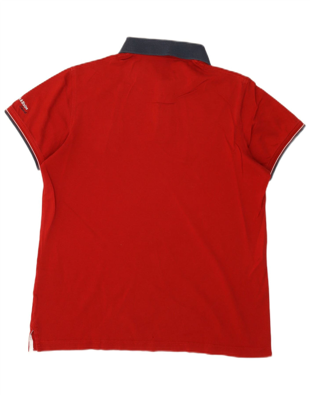 Polo da uomo vestibilità regolare Harmont & Blaine in cotone rosso medio