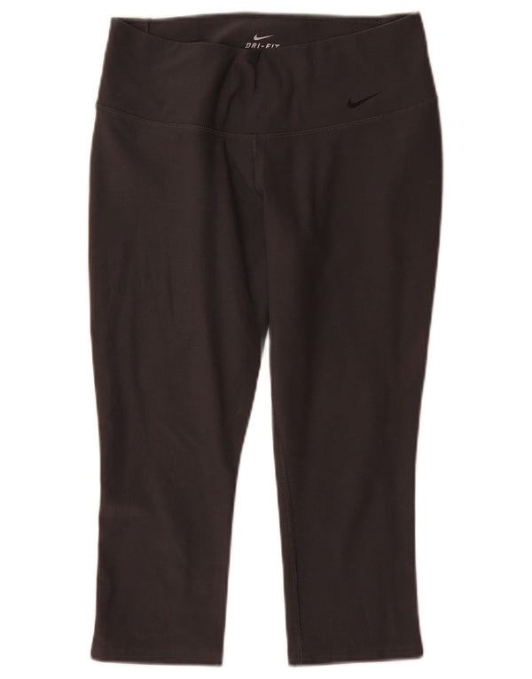 Nike Legging Capri Dri Fit pour femme UK 8 Small Noir