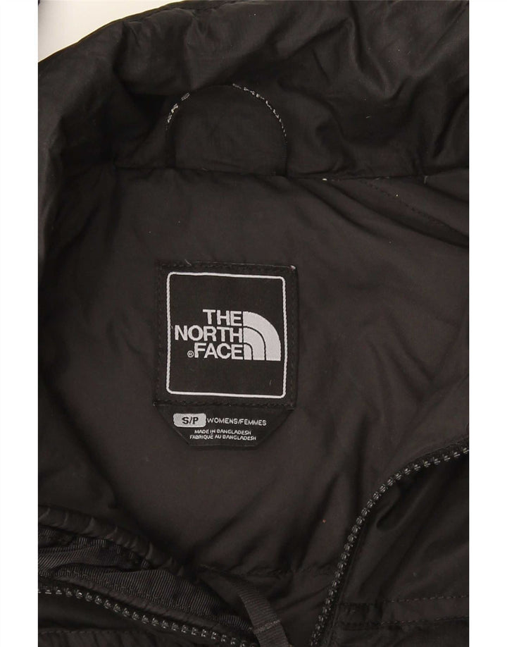 The North Face Womens Padded Jacket UK 10 Small Black Nylon