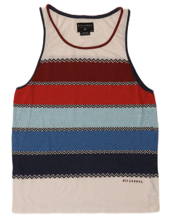 Billabong Herrevest Top Medium Flerfarvet Stribet Bomuld