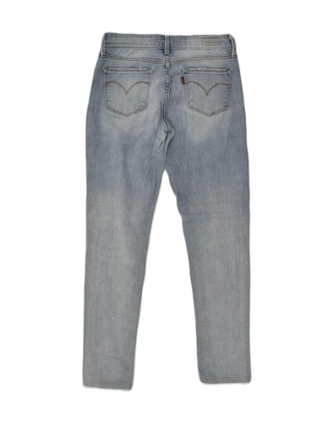 LEVI'S Womens Skinny Jeans W30 L28 Blue Cotton | Vintage Levi's | Thrift | Second-Hand Levi's | Used Clothing | Messina Hembry 