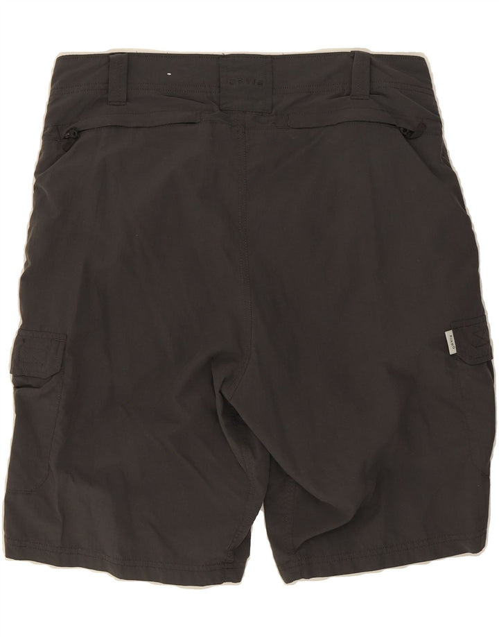 ORVIS Mens Cargo Shorts W32 Medium  Grey Nylon Vintage Orvis and Second-Hand Orvis from Messina Hembry 