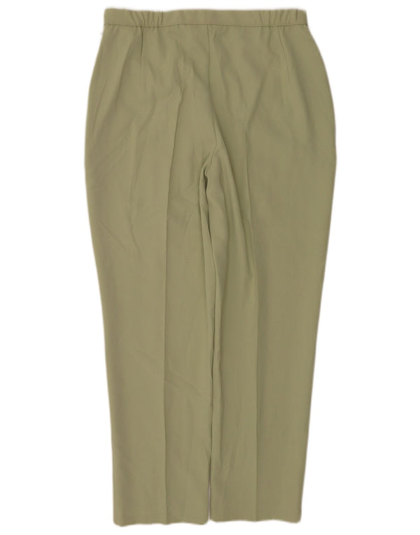 Marks & Spencer Damen Tapered Freizeithose UK 14 Large W32 L27 Grün