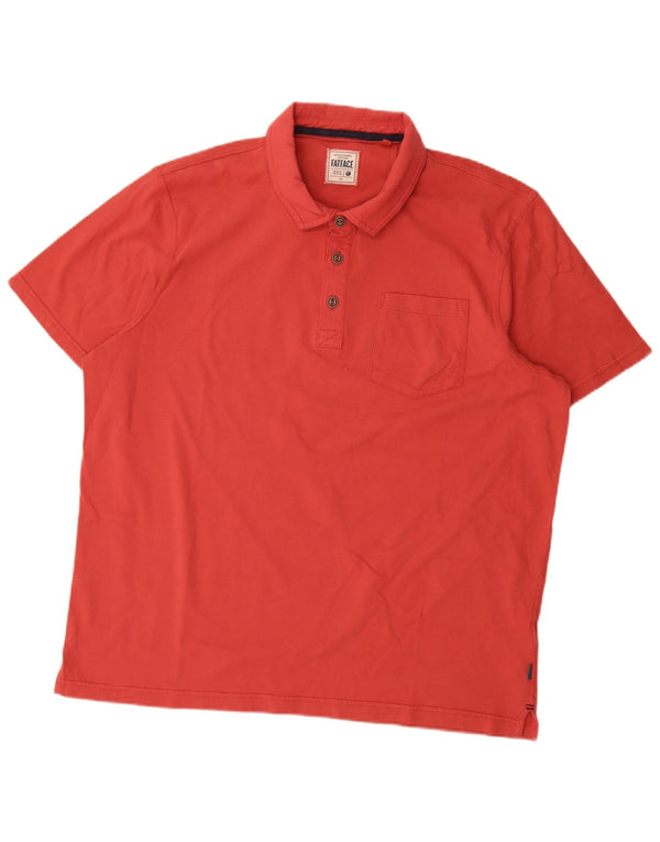 Polo Homme Fat Face 2XL Rouge Coton