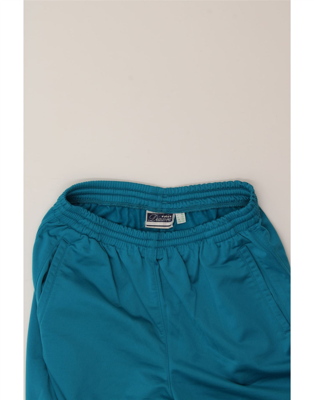 DIADORA Mens Tracksuit Trousers UK 36 Small Blue Polyester Vintage Diadora and Second-Hand Diadora from Messina Hembry 