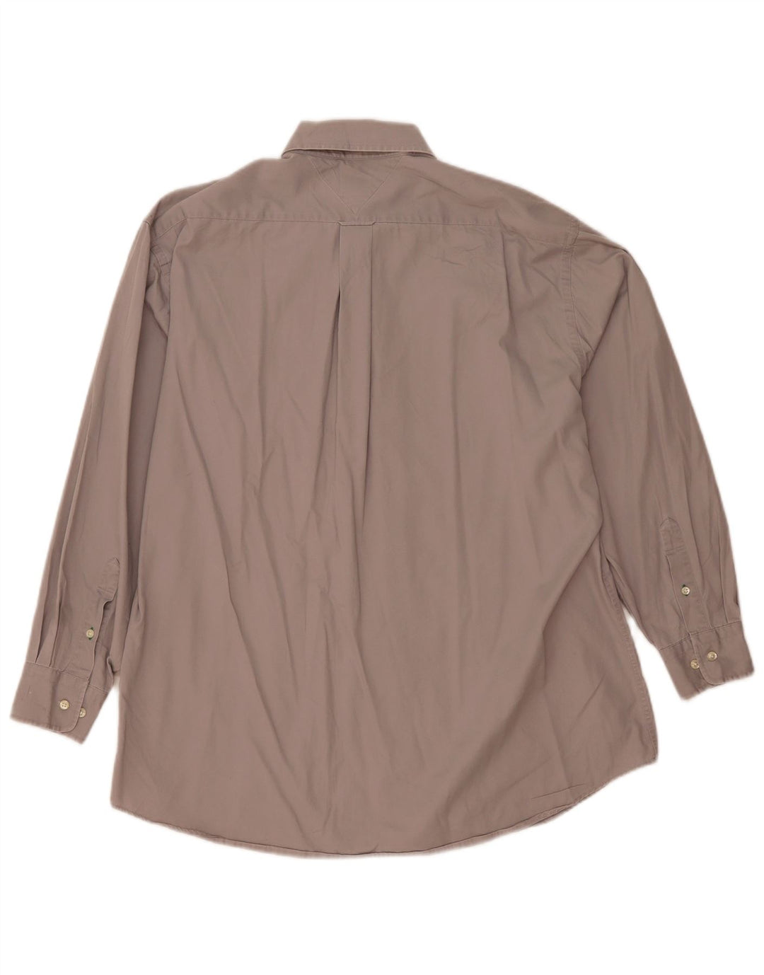Tommy Hilfiger Herreskjorte Størrelse 15 1/2 Medium Grå Bomuld