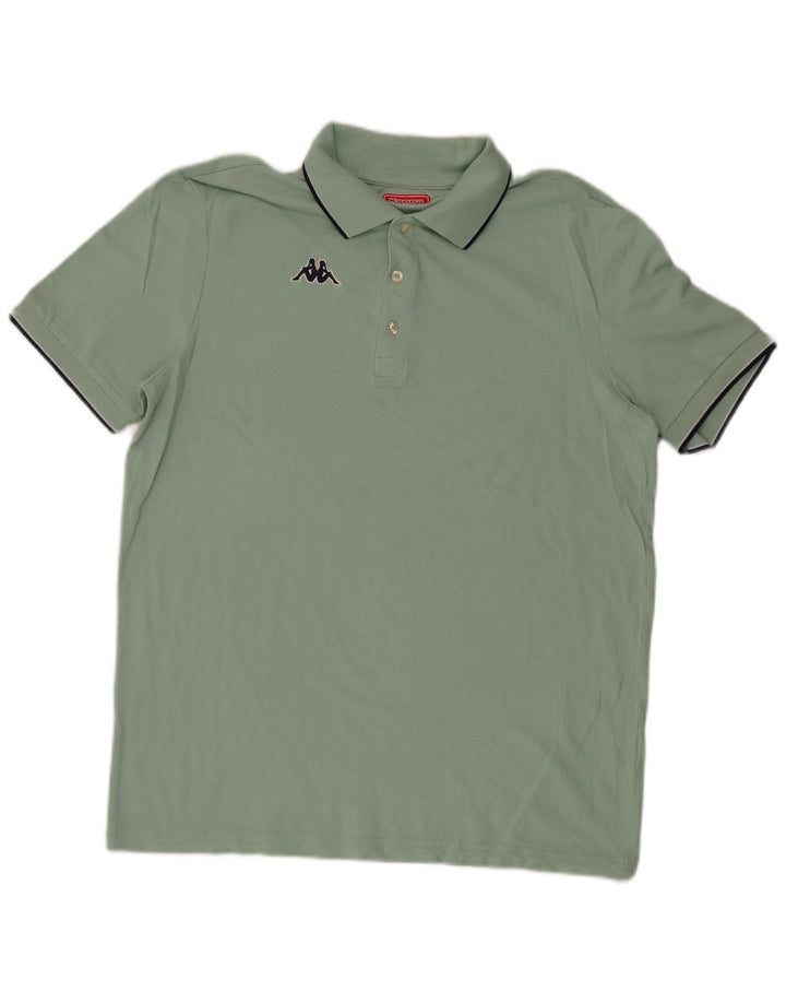 Kappa Mens Polo Shirt XL Green