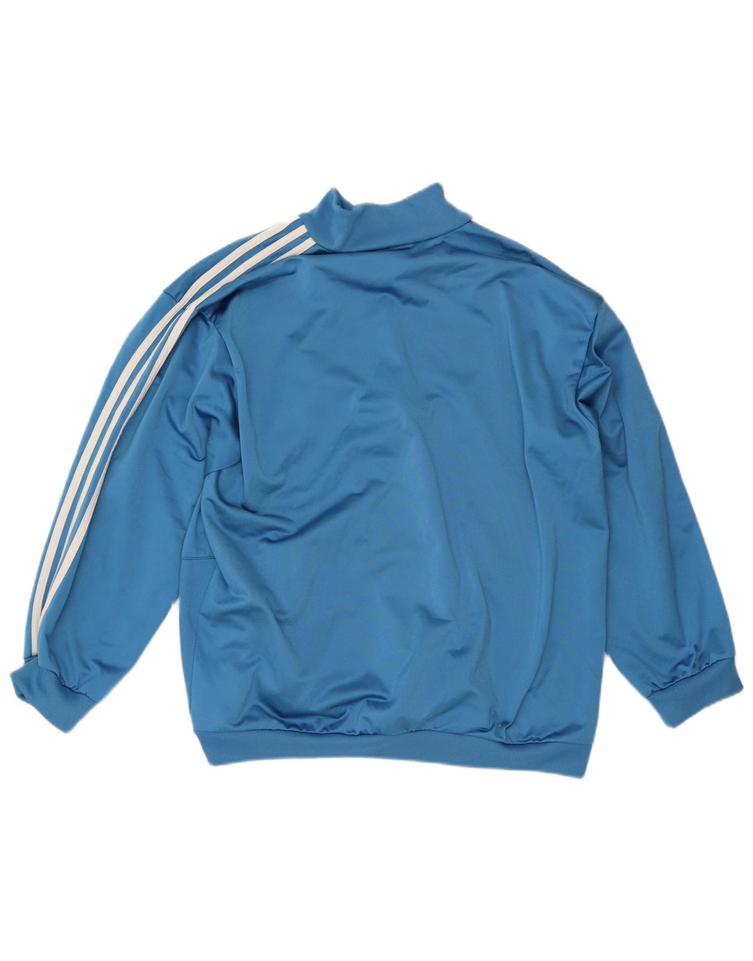 ADIDAS Mens Tracksuit Top Jacket Large Blue