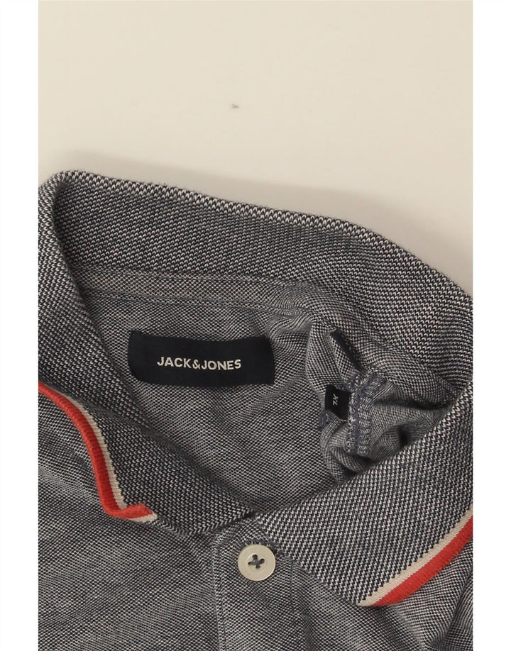 Jack & Jones Mens Polo Shirt XL Grey