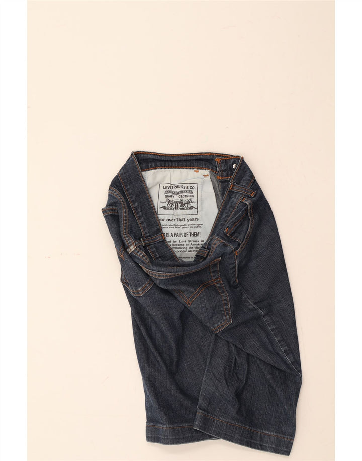 LEVI'S Womens Denim Shorts W26 Small Navy Blue Cotton Vintage Levi's and Second-Hand Levi's from Messina Hembry 