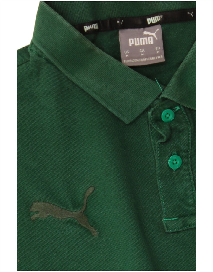 Puma Mens Polo Shirt Medium Green