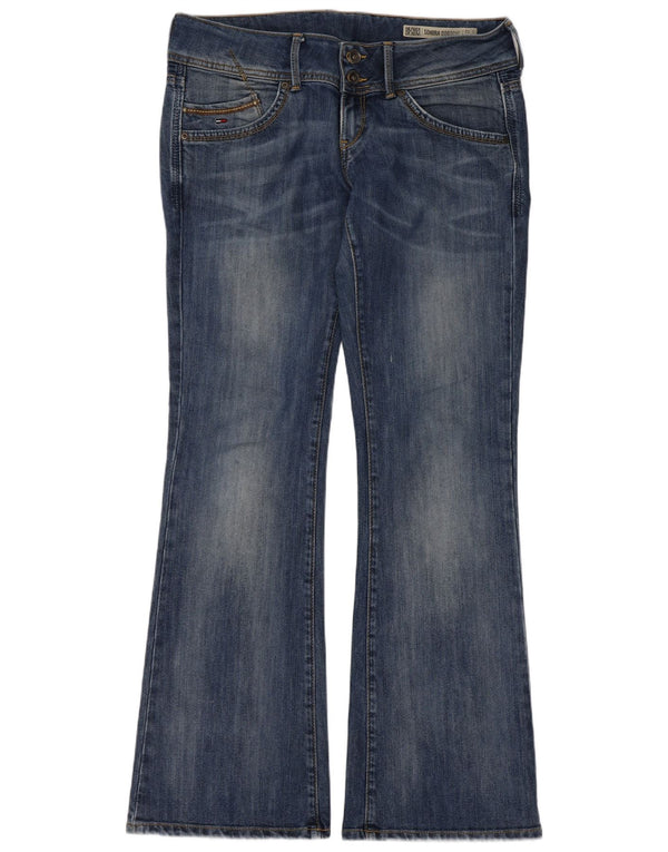 Tommy Hilfiger Damen Sonora Bootcut Jeans W32 L32 Blaue Baumwolle