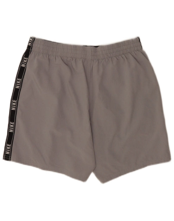 Nike Mens Graphic Sport Shorts Medium Grey Colourblock Polyester