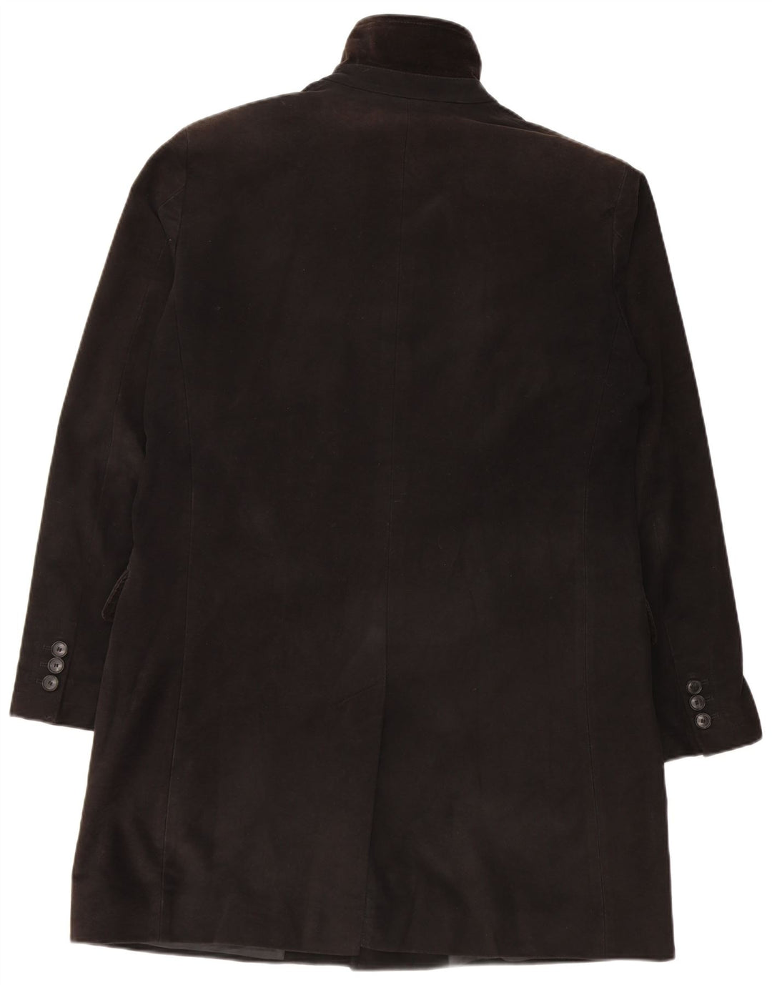 Hugo Boss Mens Overcoat EU 50 Large Black Cotton