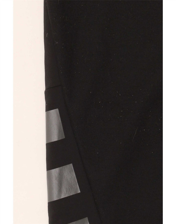 Adidas Boys Tracksuit Trousers 13-14 Years Black Polyester