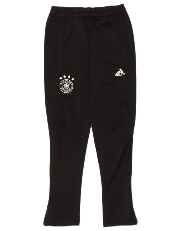 Pantaloni da tuta Adidas da ragazzo Deutscher Fussball Bund 11-12 anni neri