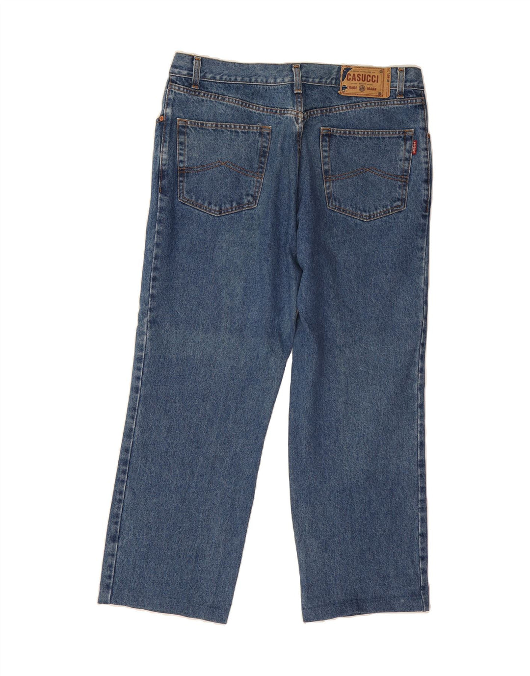 CASUCCI Womens Straight Jeans W40 L34 Blue Cotton Vintage Casucci and Second-Hand Casucci from Messina Hembry 