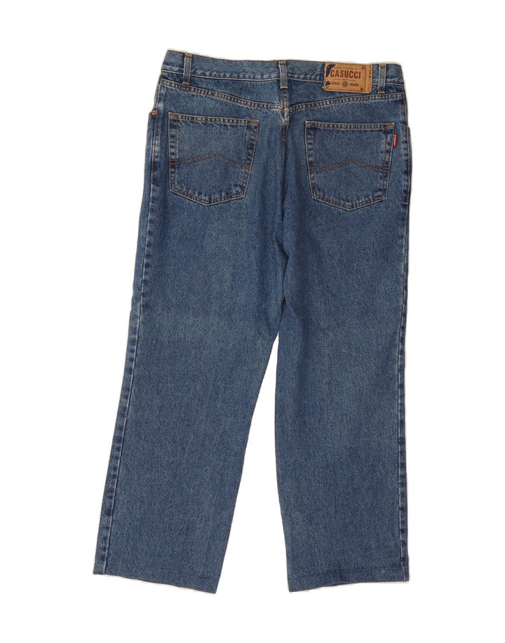 CASUCCI Womens Straight Jeans W40 L34 Blue Cotton Vintage Casucci and Second-Hand Casucci from Messina Hembry 