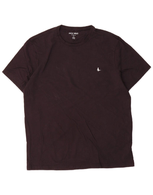 Camiseta masculina Jack Wills Classic Fit Top XL algodão preto