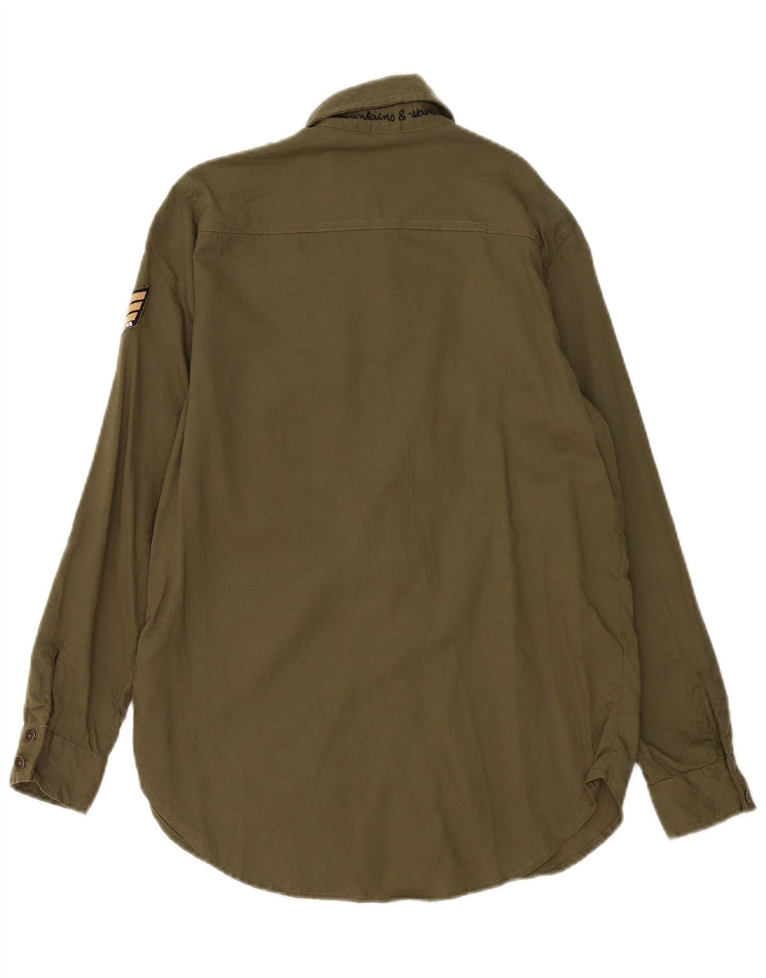 Camicia militare da donna Roxy US 4 Small Khaki Lyocell