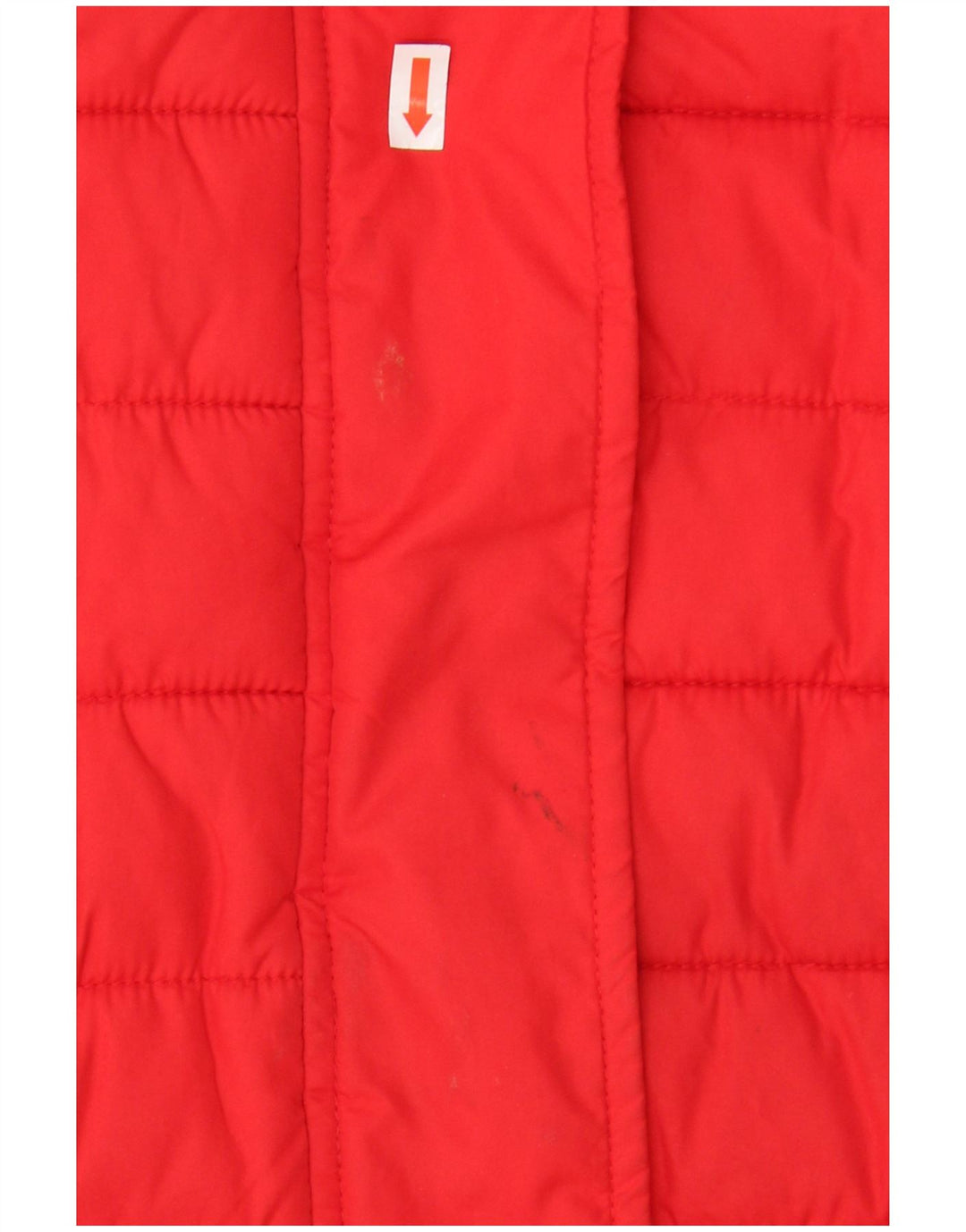 JOULES Womens Padded Gilet UK 10 Small Red Polyester