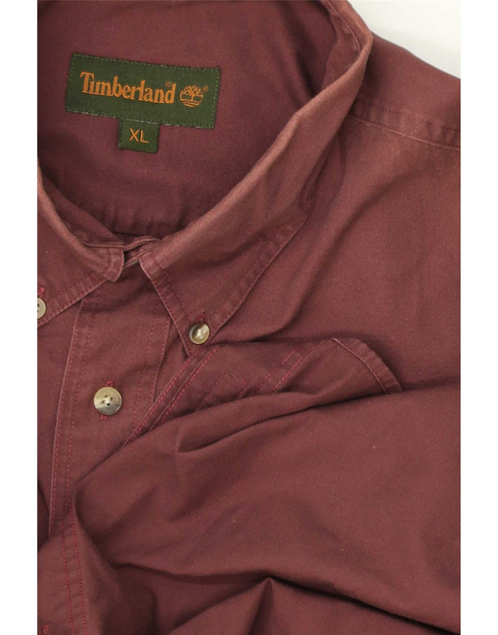 Timberland Herreskjorte XL Burgundy