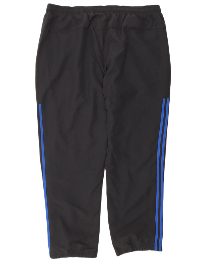 Adidas Mens Tracksuit Trousers 2XL Black Polyester