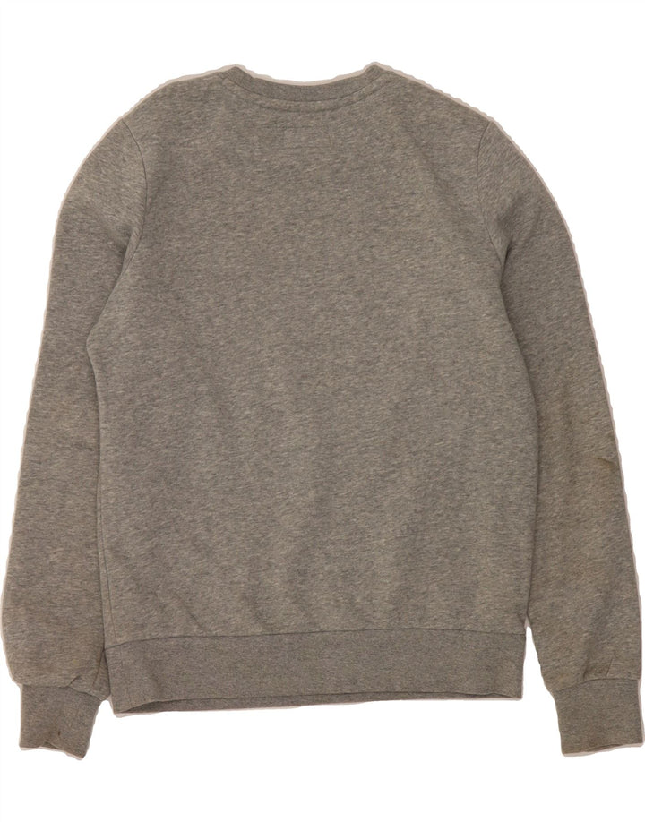 CONVERSE Womens Sweatshirt Jumper UK 14 Medium Grey Cotton Vintage Converse and Second-Hand Converse from Messina Hembry 