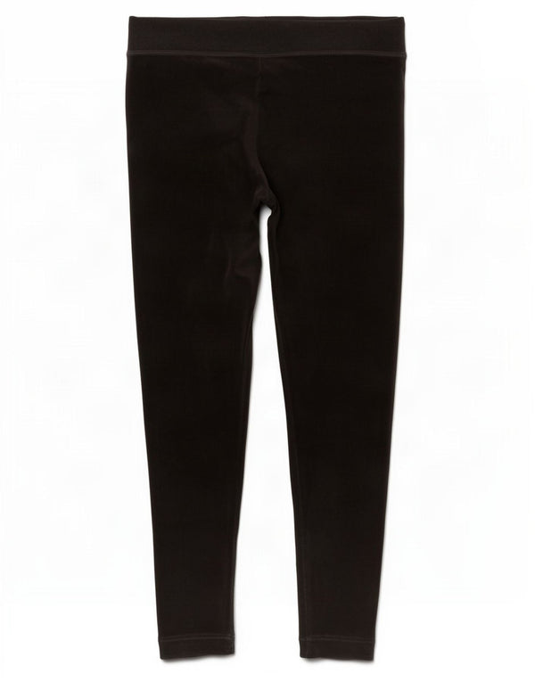 Marks & Spencer Womens Corduroy Leggings UK 18 XL Black Cotton
