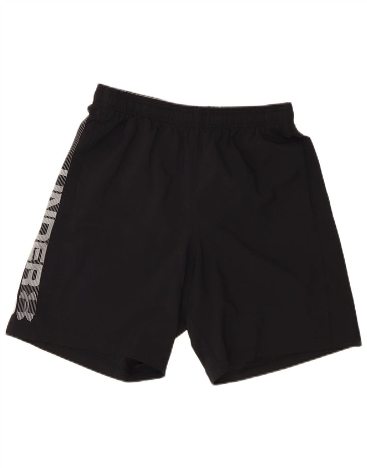 UNDER ARMOUR Mens Graphic Sport Shorts Medium Black