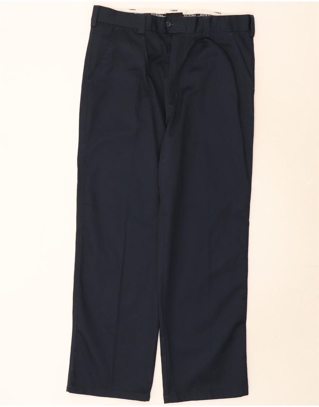 Dickies Straight Chino-bukser til mænd W38 L31 Sort polyester