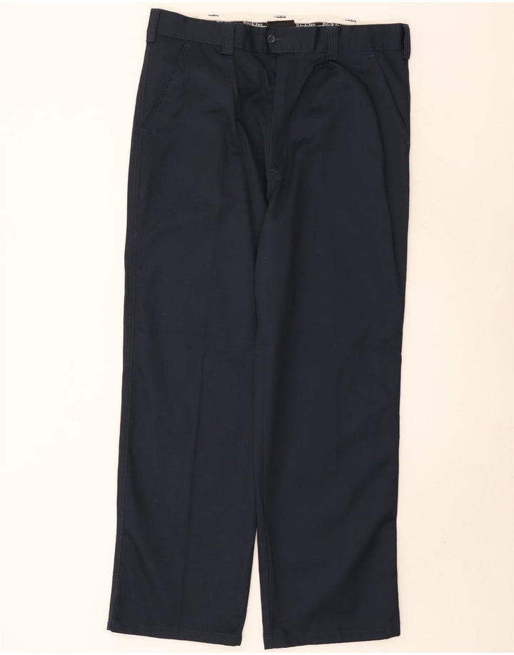 Dickies Straight Chino-bukser til mænd W38 L31 Sort polyester