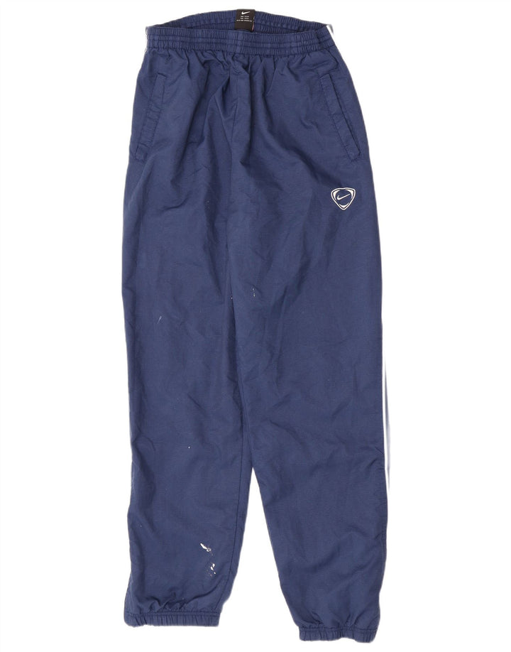 Nike Træningsdragt til mænd Joggers UK 39/41 Medium Navy Blue Polyester