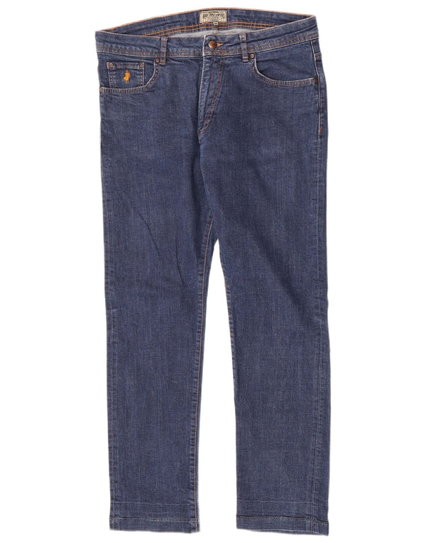 Marlboro Classics Damen Slim Jeans W34 L29 Blau