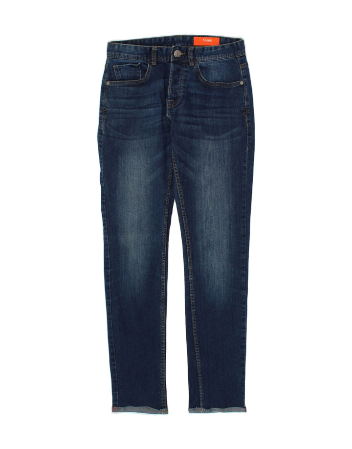 JULES Womens Slim Jeans W26 L30  Navy Blue Vintage Jules and Second-Hand Jules from Messina Hembry 
