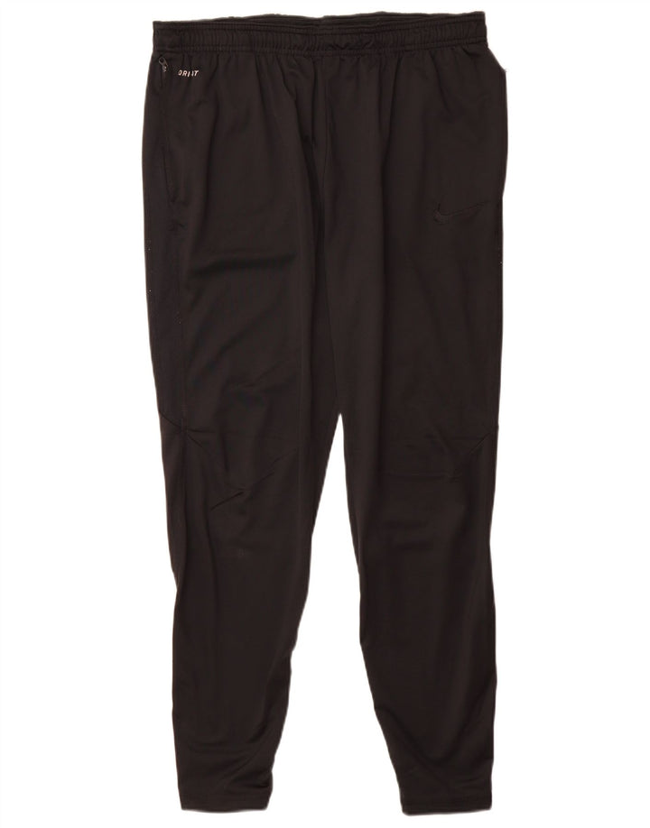 Pantaloni da tuta Nike Dri Fit da uomo XL poliestere nero