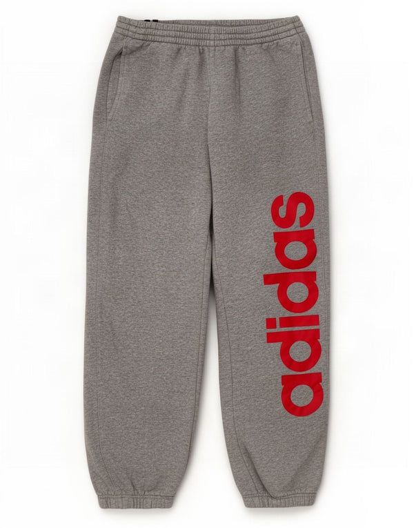 Adidas Jungen Grafik-Trainingshose, Jogginghose, 15–16 Jahre, grau gefleckt