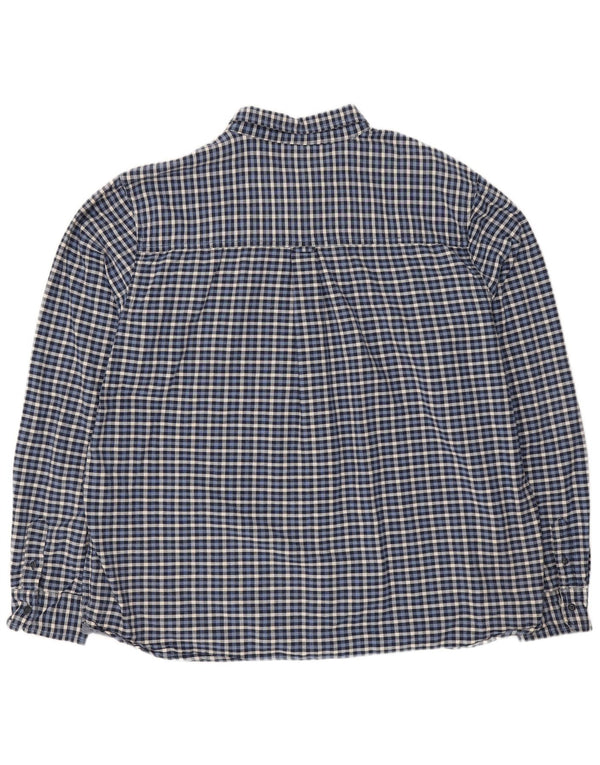 Camisa de franela para hombre Mountain Warehouse 3XL Algodón a cuadros azul marino