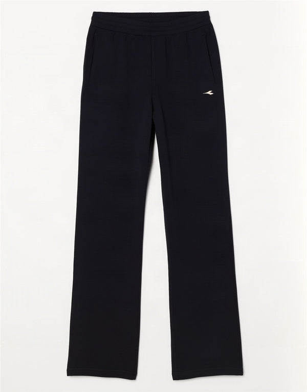 Diadora Womens Tracksuit Trousers IT 42 Medium Navy Blue Polyester